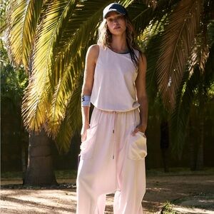 NWT Free people Movement Scrimmage Onesie In Faded Mauve $148 Nolongeravailable!